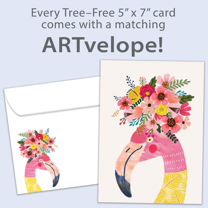 Fabulous Flamingo Birthday Card