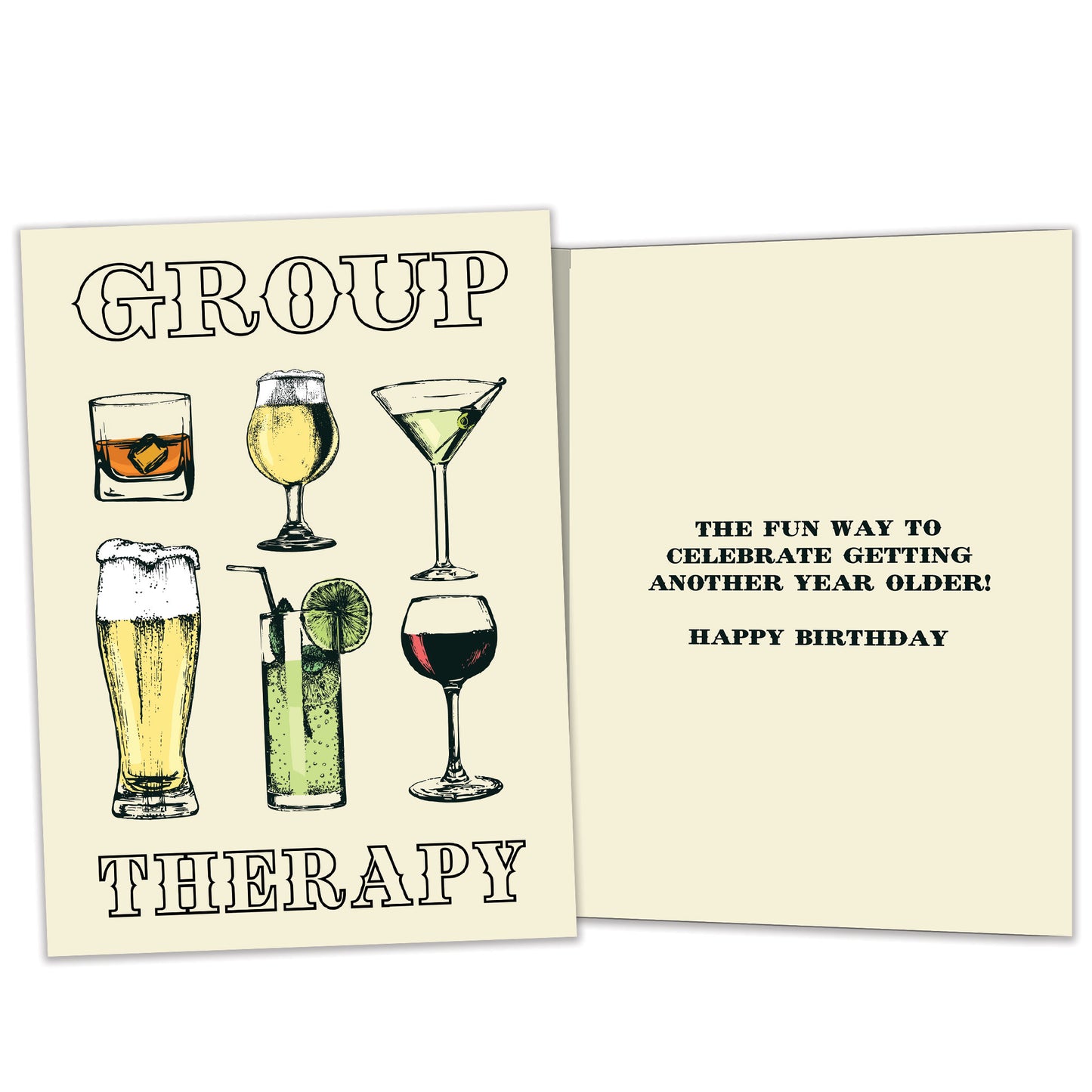 Group Therapy Birthday Card