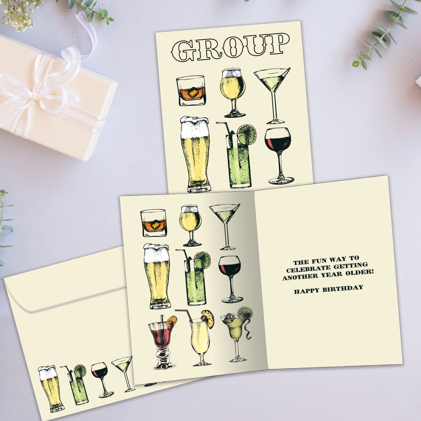 Group Therapy Birthday Card