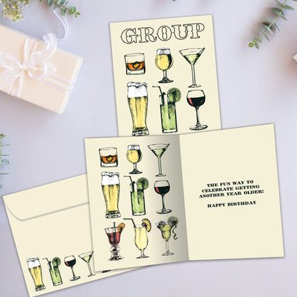 Group Therapy Birthday Card