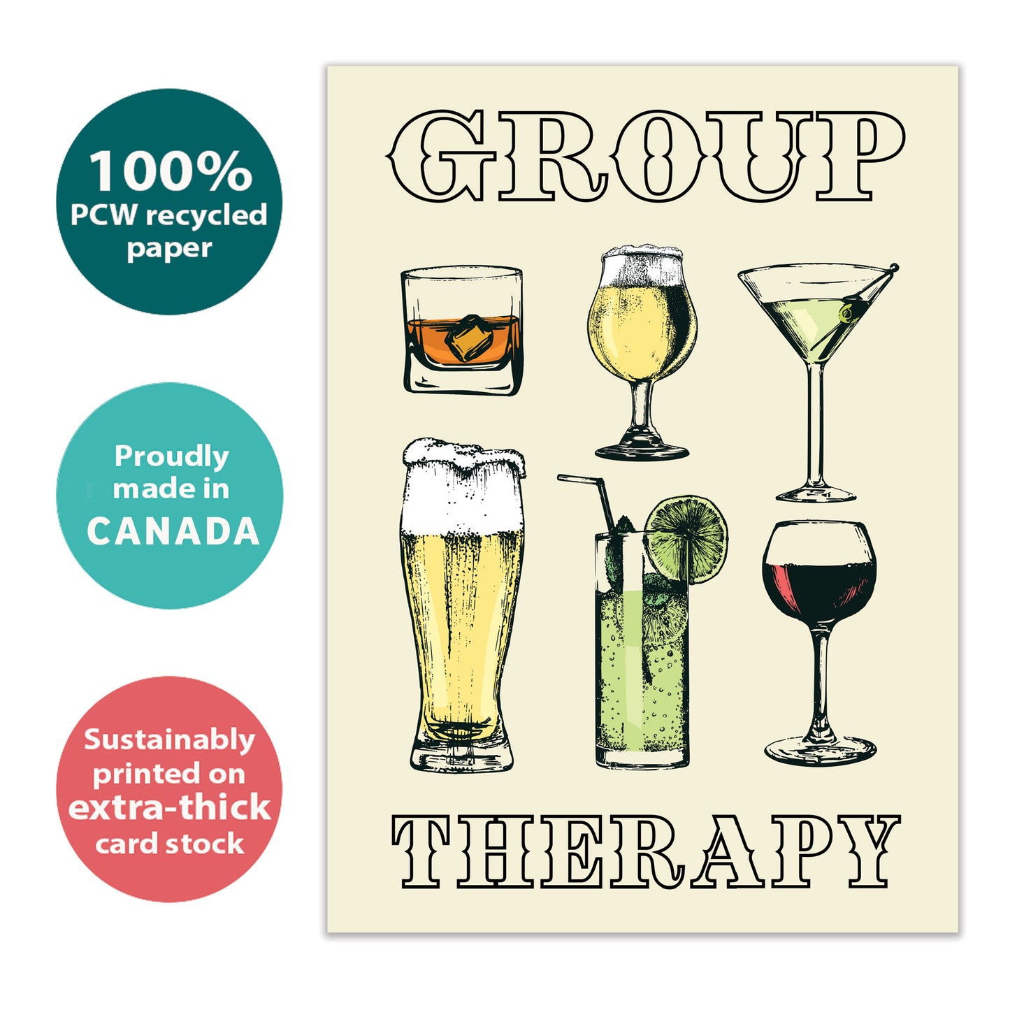 Group Therapy Birthday Card