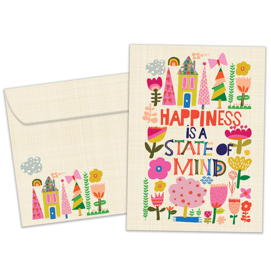 Happiness Collage Thinking of You Card