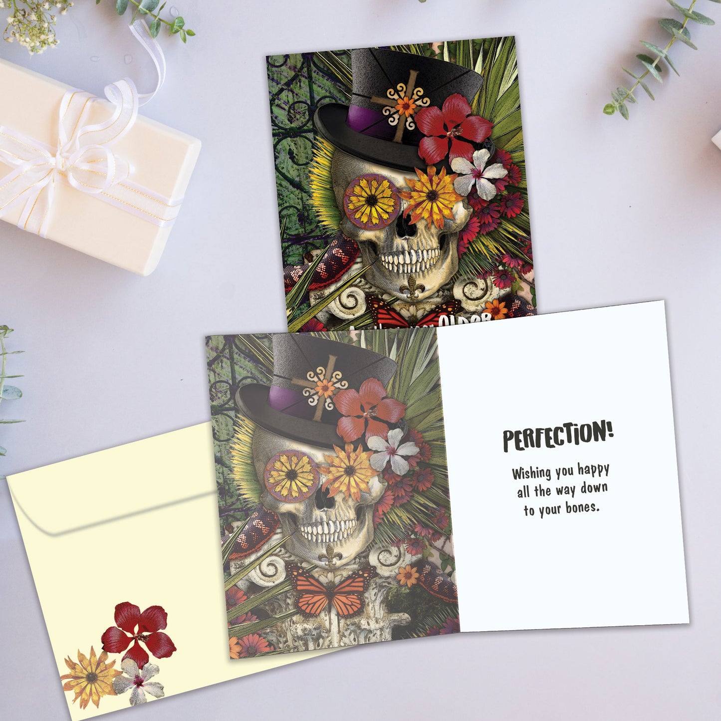Closer To Perfection Birthday Card