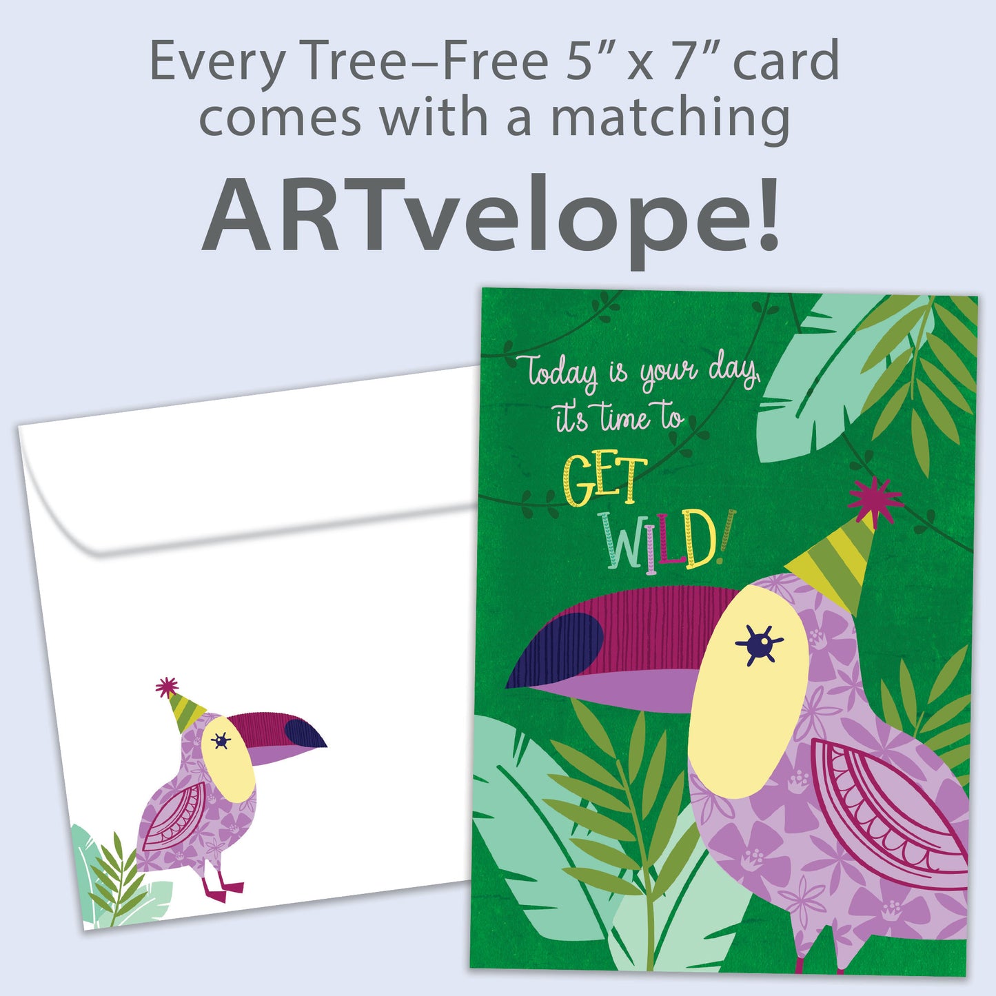 Get Wild Birthday Card