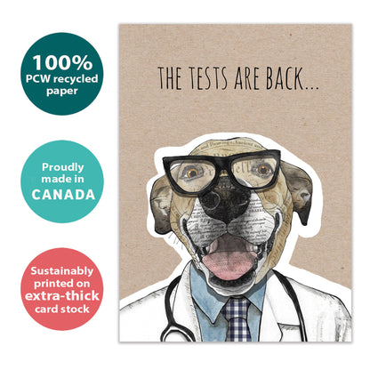 Dead In Dog Years Birthday Card