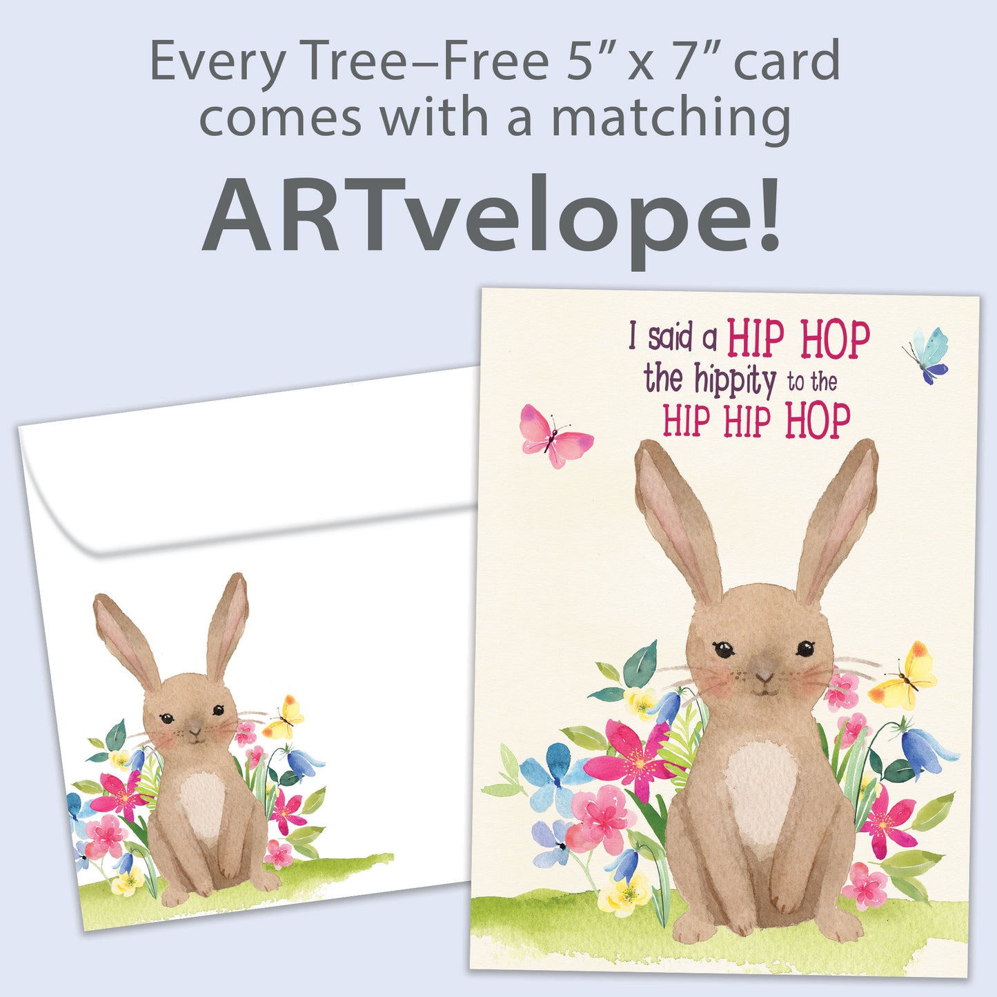 Hip Hip Hop Easter Card