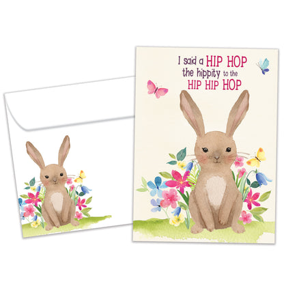 Hip Hip Hop Easter Card