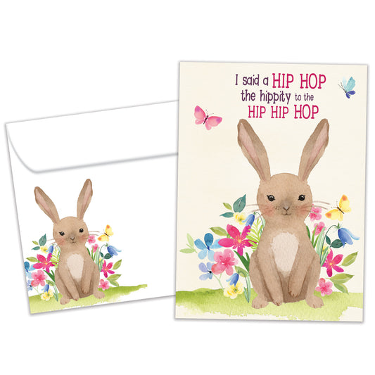 Hip Hip Hop Easter Card