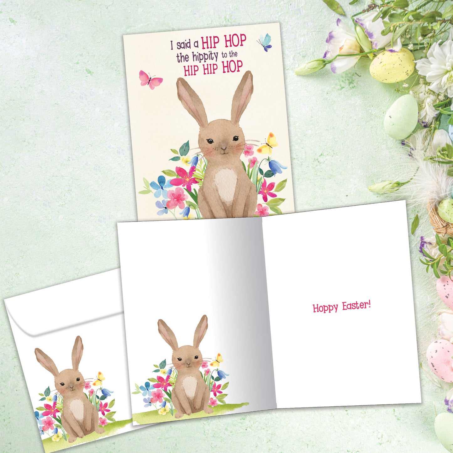 Hip Hip Hop Easter Card