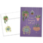 Hanging Plants Thinking of You Card