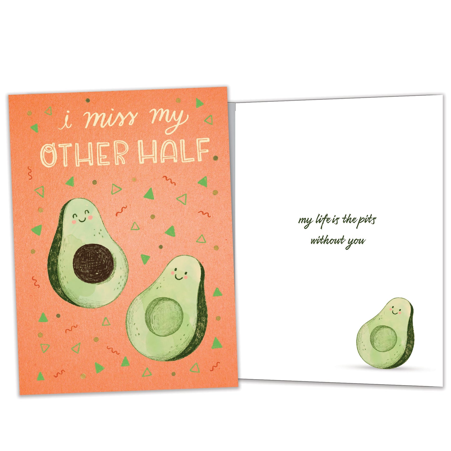 Avocado Pits Thinking of You Card