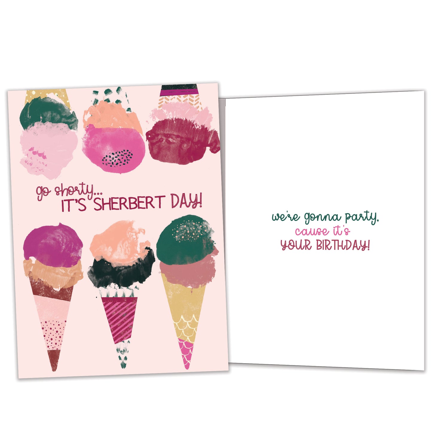 Go Shorty Birthday Card