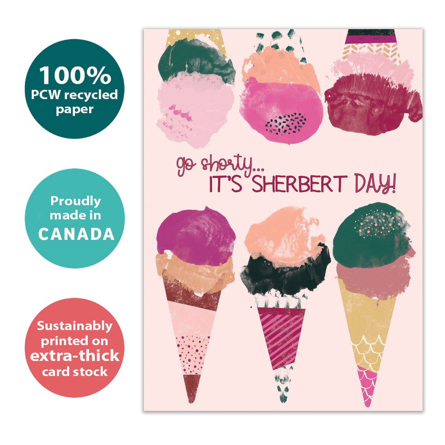Go Shorty Birthday Card