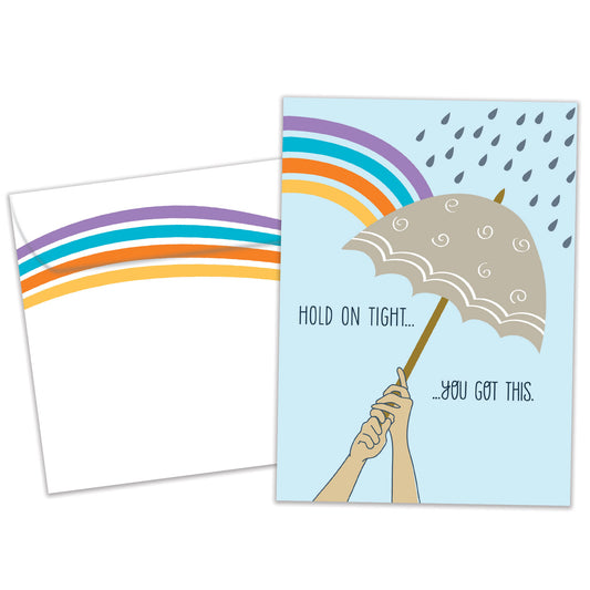 Hold on Tight Support Card