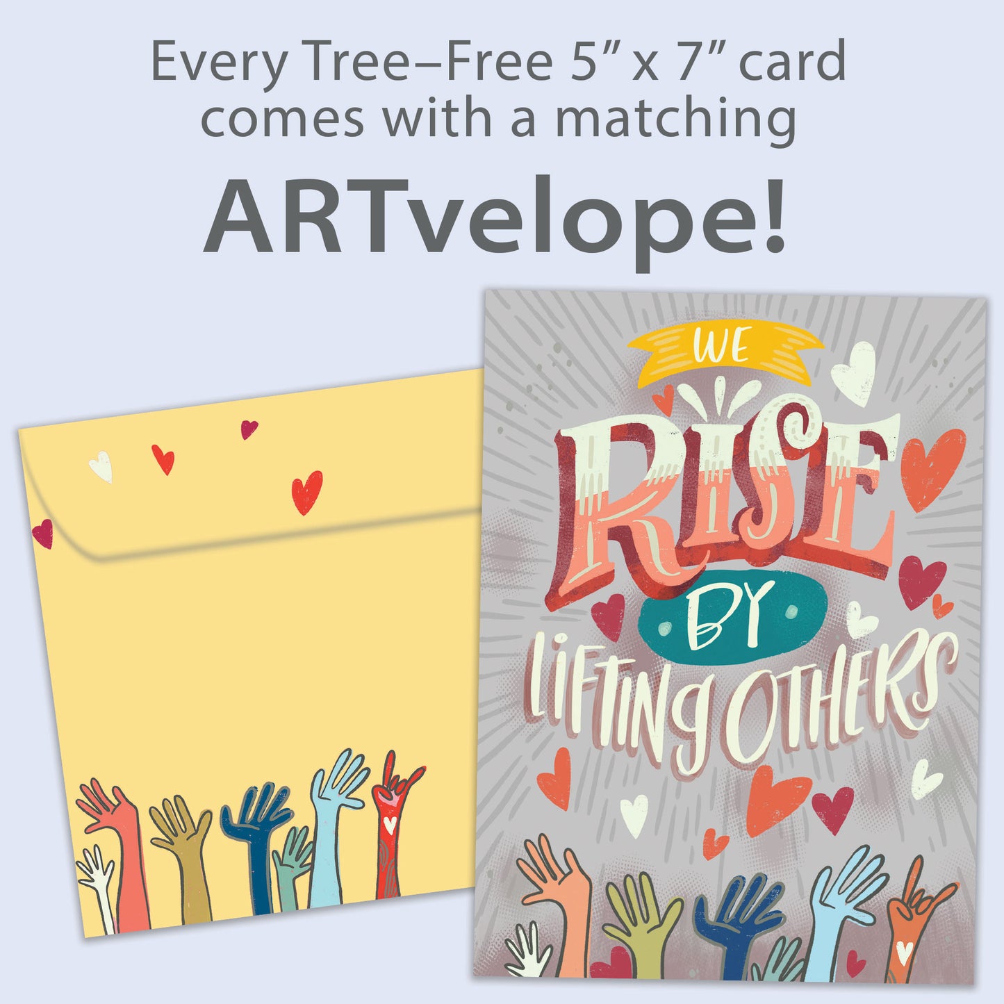 We Rise Encouragement Card