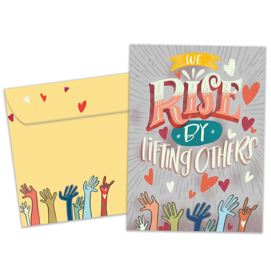 We Rise Encouragement Card