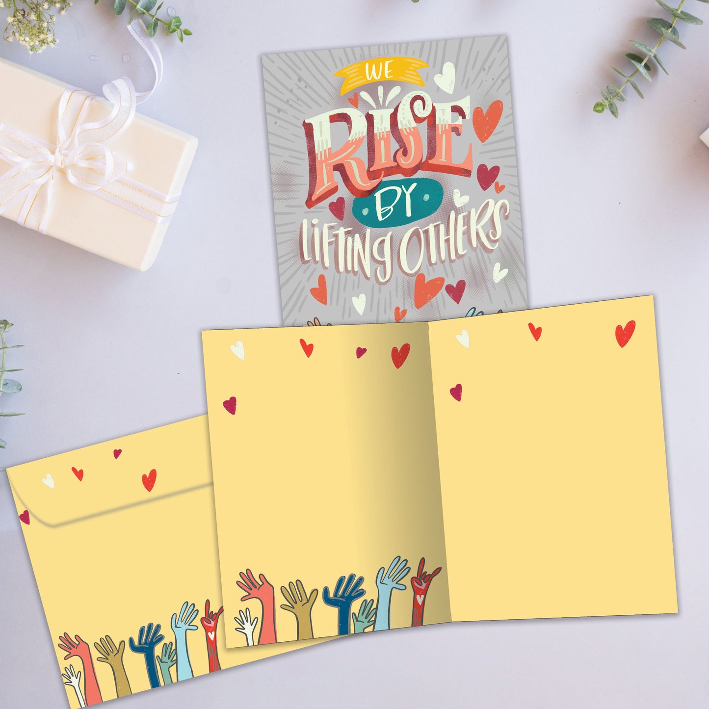 We Rise Encouragement Card