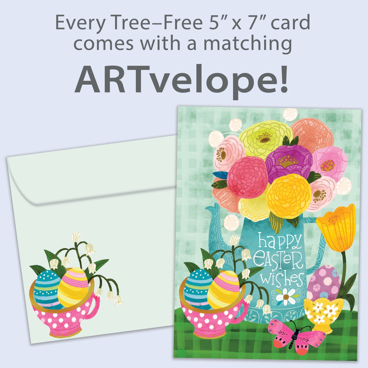 Hope Love And Joy Easter Card