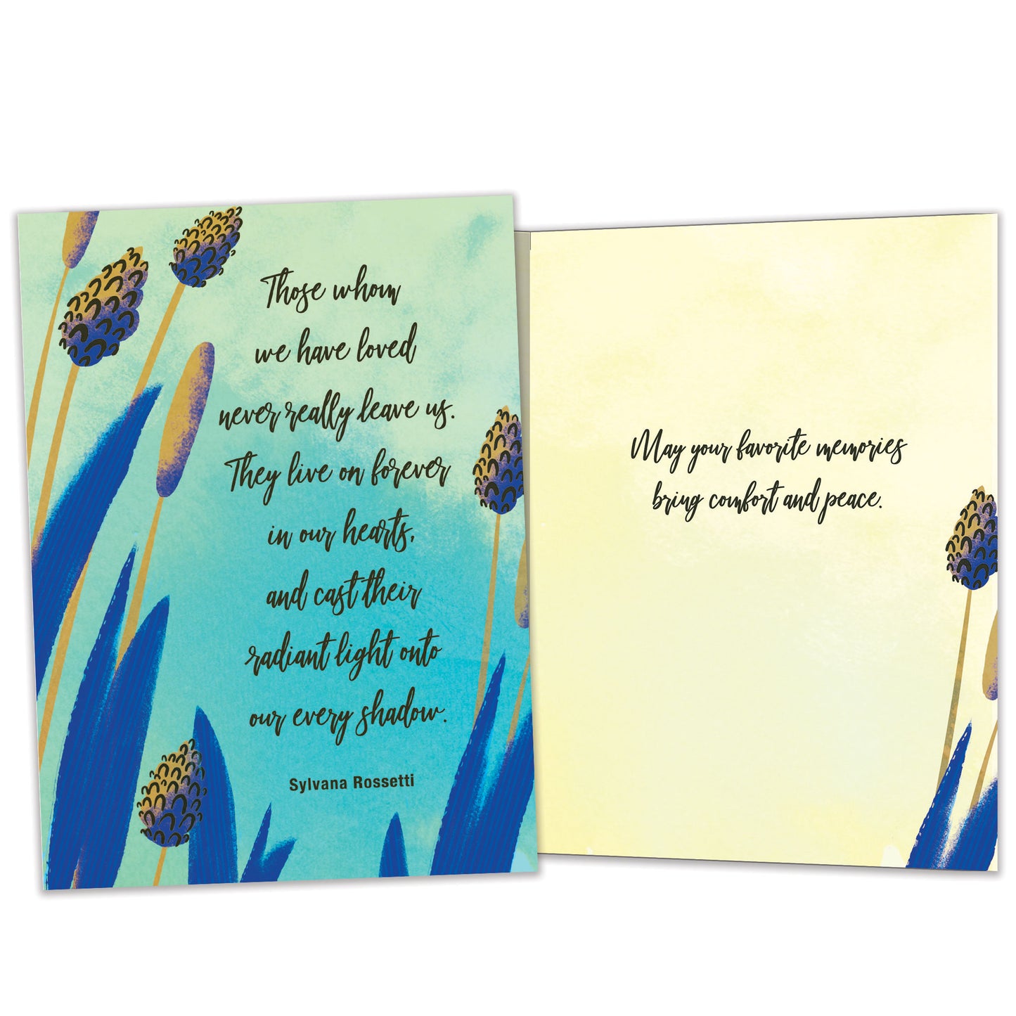 Loved Ones Never Leave Us Sympathy Card