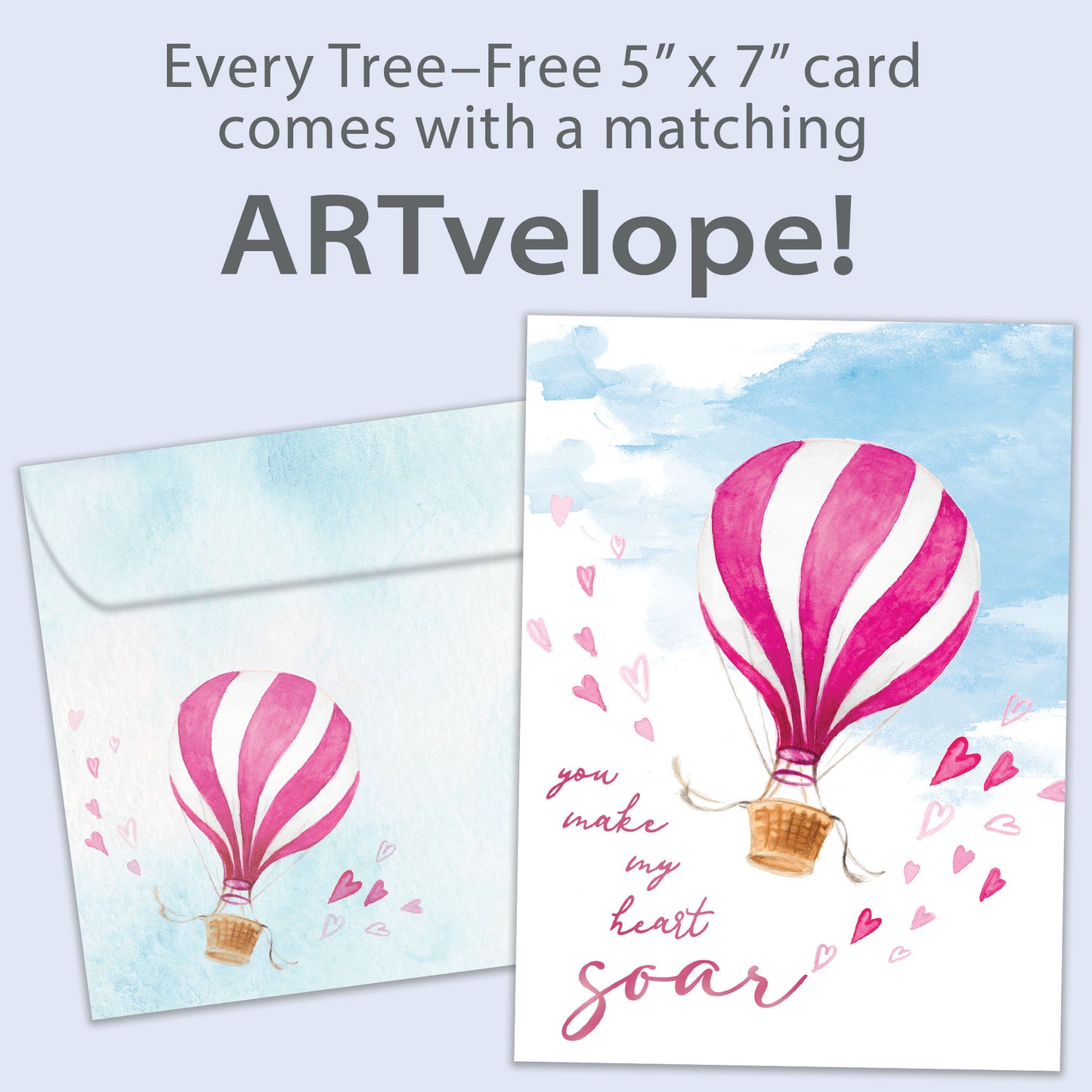 Heart Soar Valentine’s Day Card