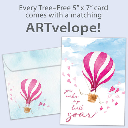Heart Soar Valentine’s Day Card