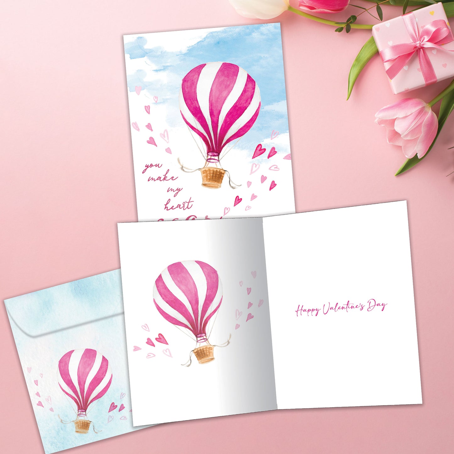 Heart Soar Valentine’s Day Card