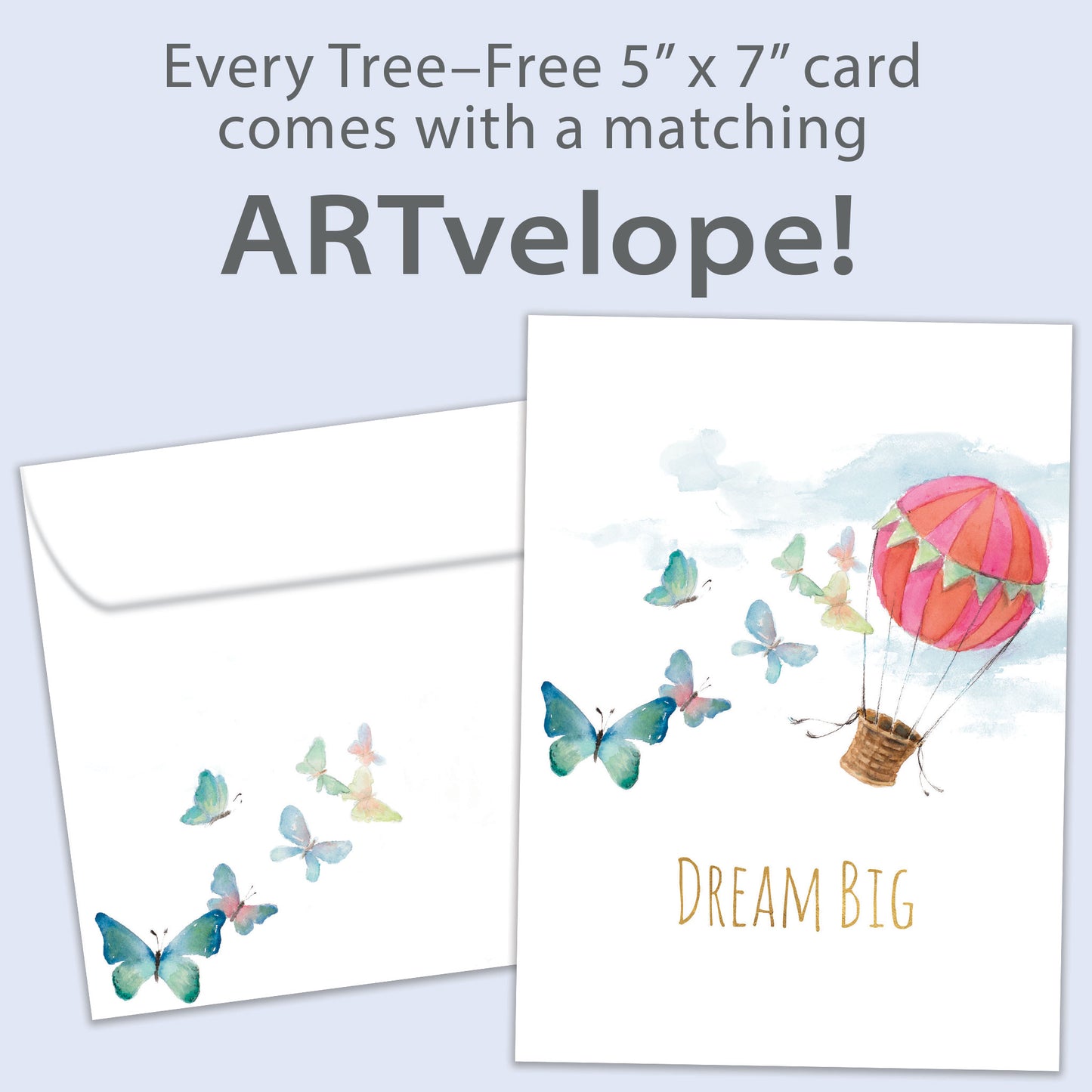 Dream Big Balloons Birthday Card