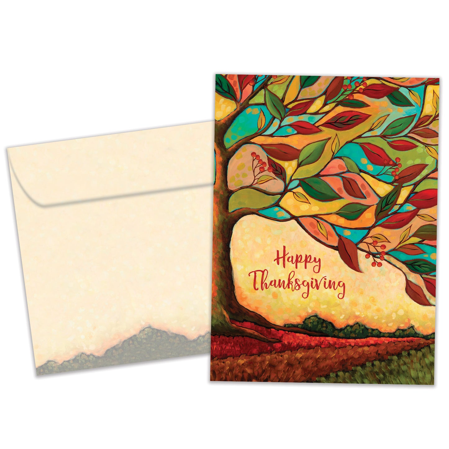 Fall Colors Thanksgiving Card