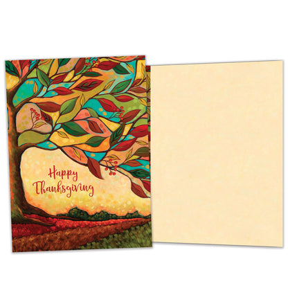Fall Colors Thanksgiving Card