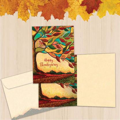 Fall Colors Thanksgiving Card