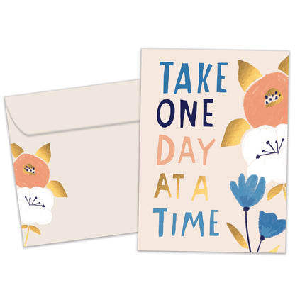 One Day At A Time Get Well Card