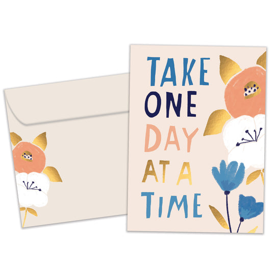 One Day At A Time Get Well Card
