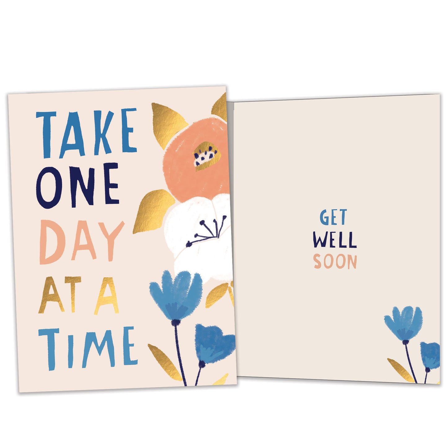 One Day At A Time Get Well Card