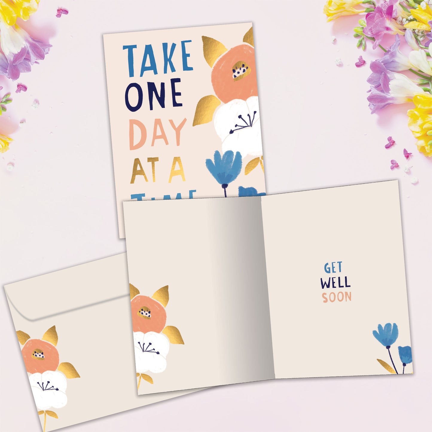 One Day At A Time Get Well Card