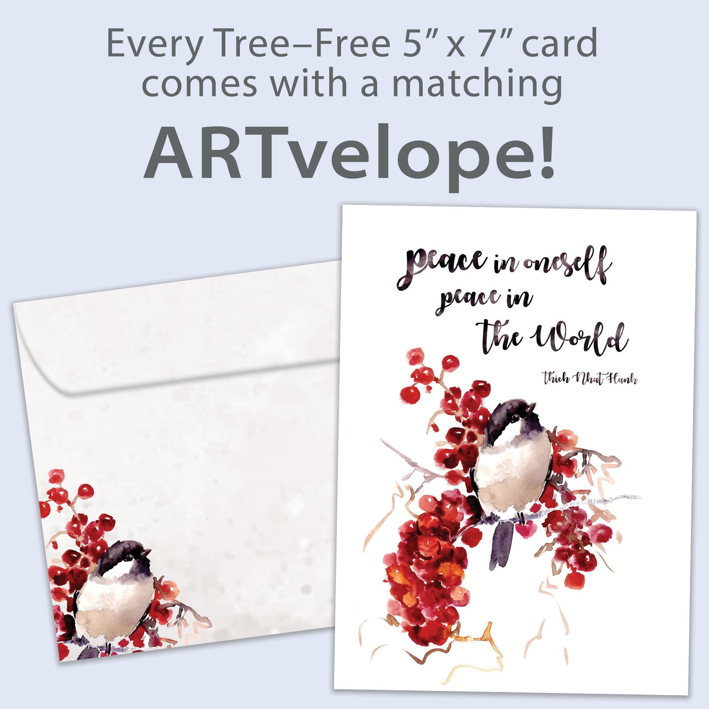 Peace In The World Holiday Card
