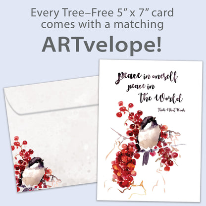 Peace In The World Holiday Card
