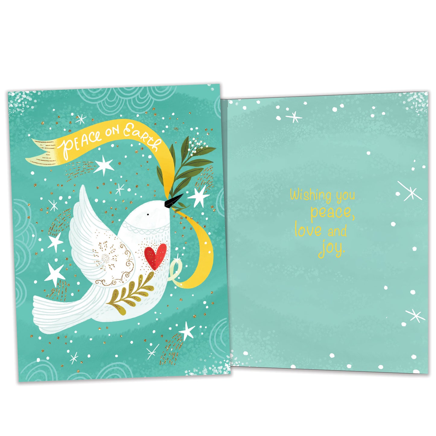 Peace Dove Holiday Card