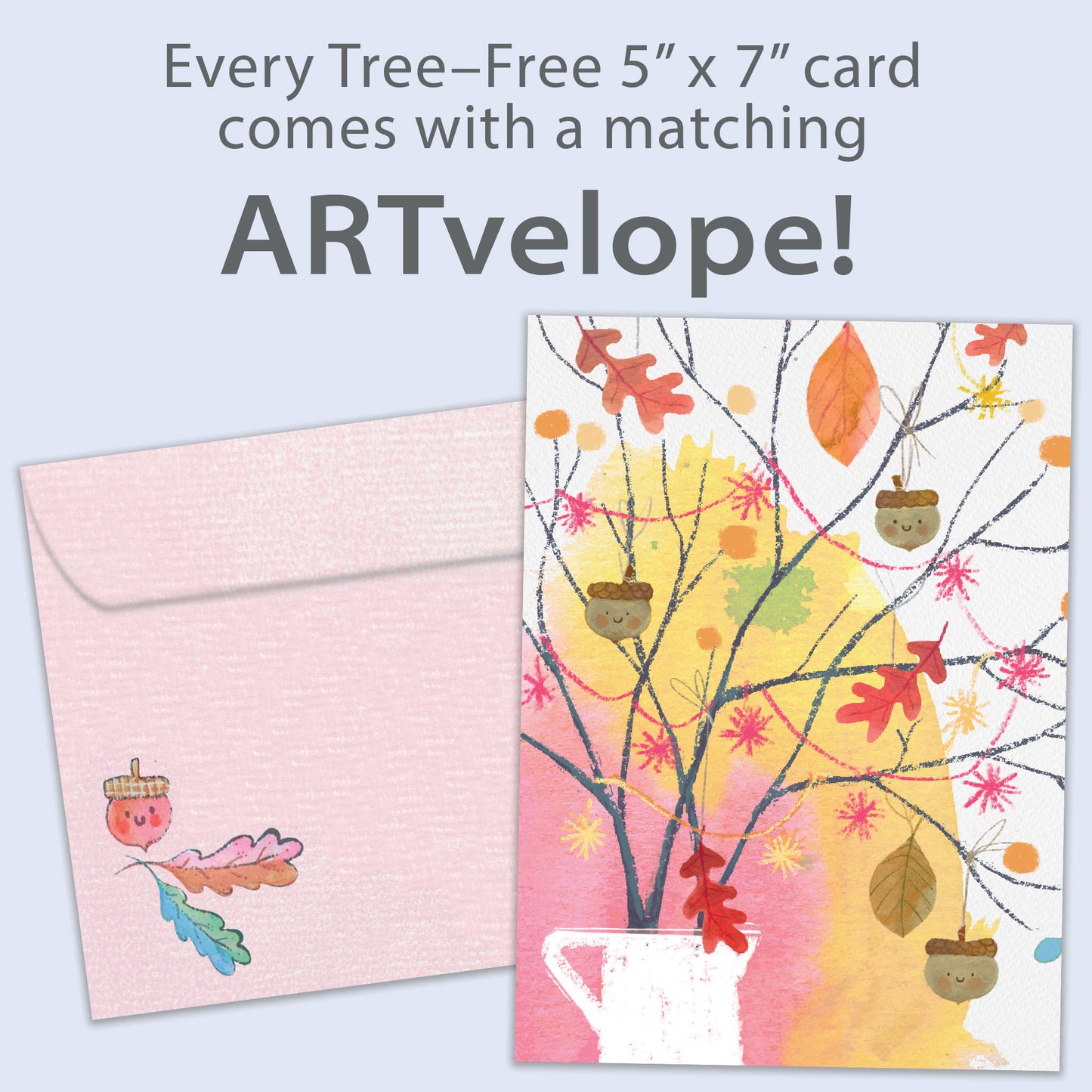 Happy Fall Bouquet Thanksgiving Card