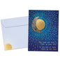 Golden Sun And Moon Solstice Card
