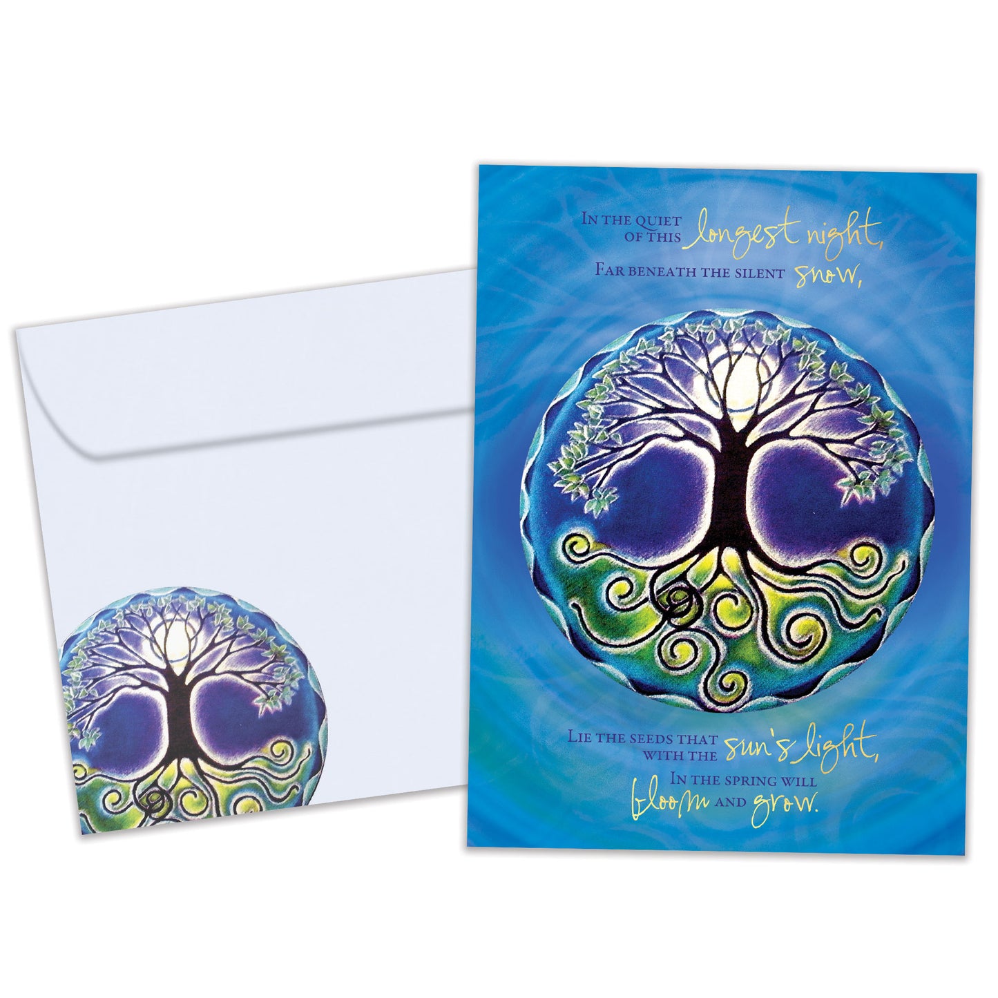 Longest Night Mandala Solstice Card