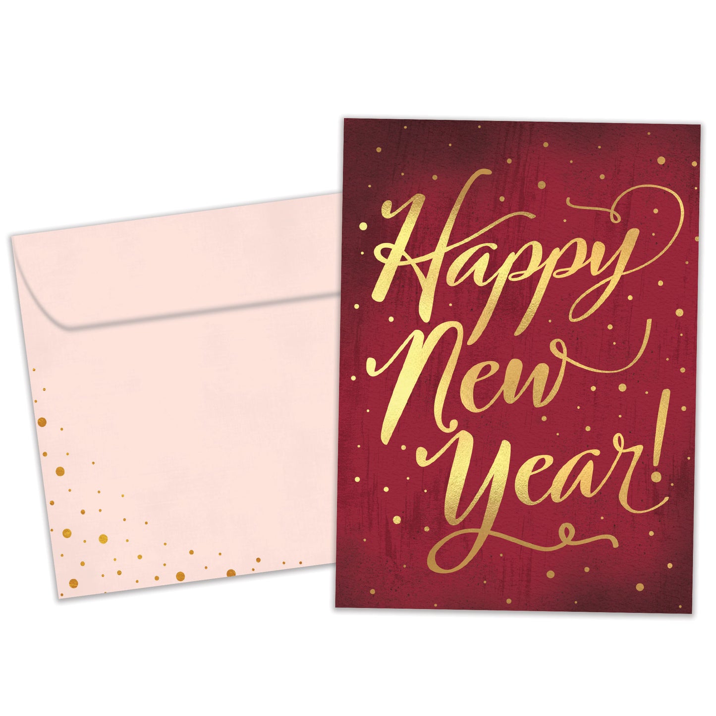 Golden New Year’s Card