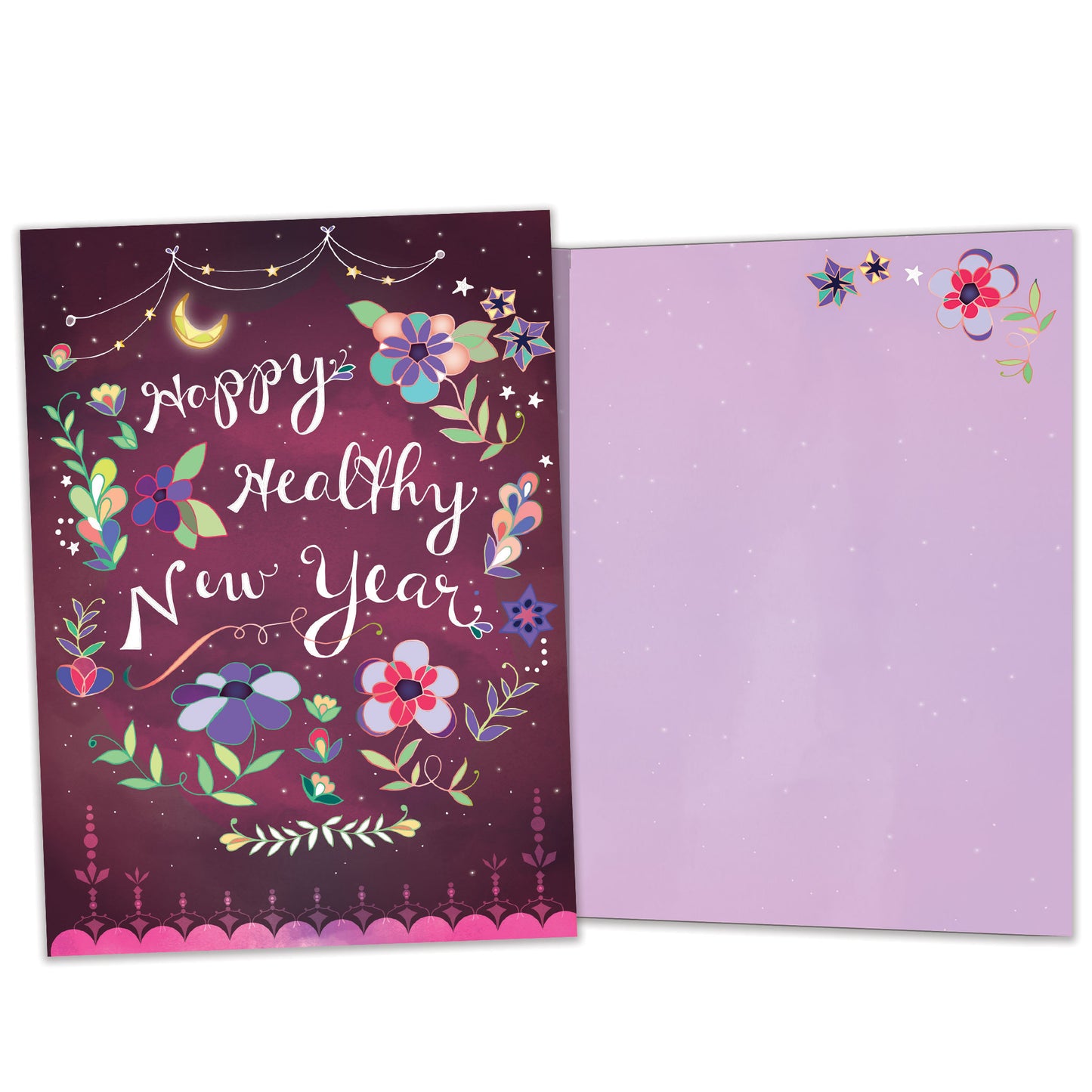 Starry Sky New Year New Year’s Card