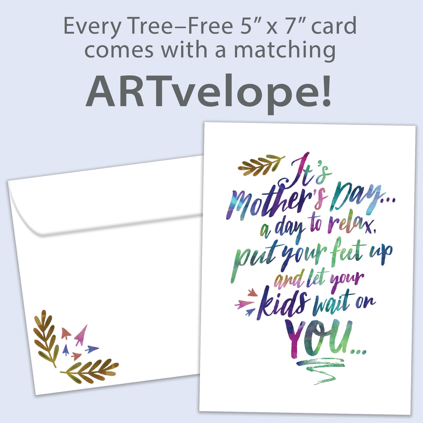 Feet Up Mother’s Day Card
