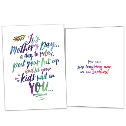 Feet Up Mother’s Day Card