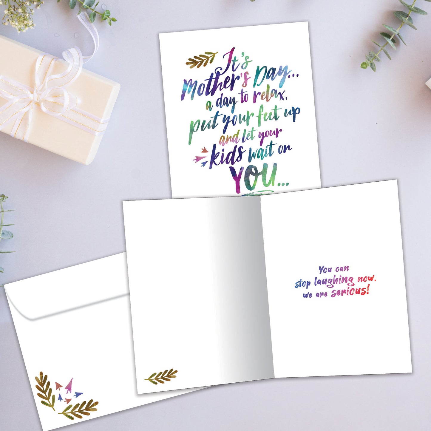Feet Up Mother’s Day Card