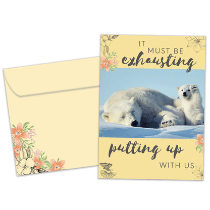 Exhausted Mother’s Day Card