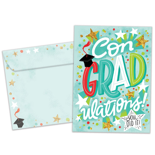 Proud Of You Graduation Card