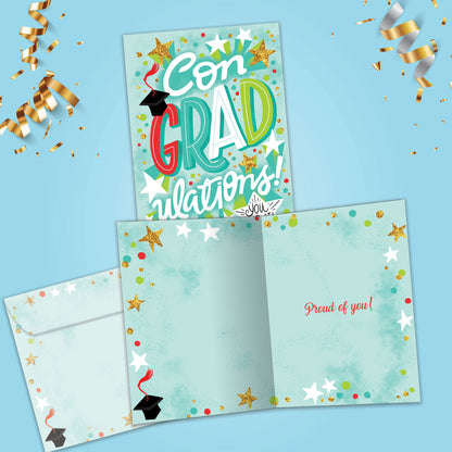 Proud Of You Graduation Card