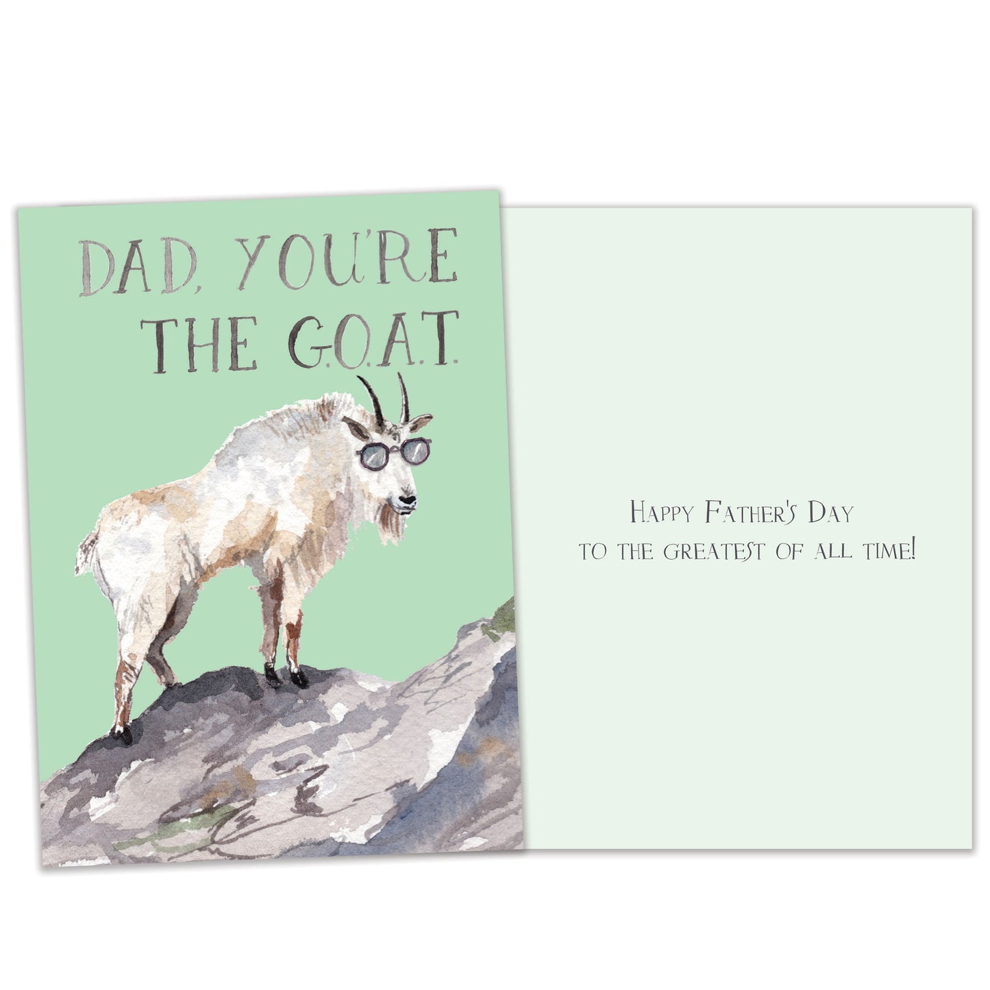GOAT Dad Father's Day Card