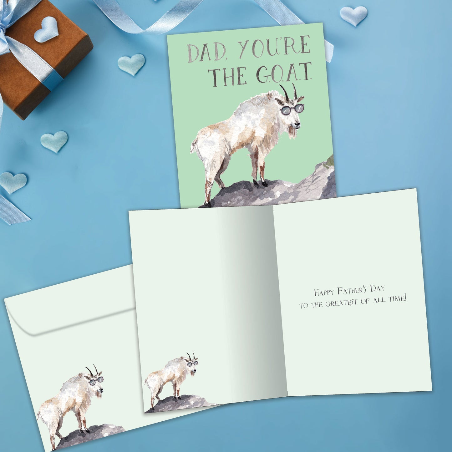 GOAT Dad Father's Day Card